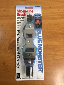 "Cepillo y accesorios 6 en 1 monstruo azul - limpio por dentro y por fuera 1/2"" y 3/4" - Imagen 1 de 7