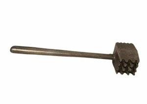Vintage Double Sided Meat Tenderizer Hammer Mallet  - Picture 1 of 6
