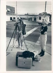 1986 Pressefoto Fotograf JoAnn Sieburg Baker in Gastonia NC - Bild 1 von 2