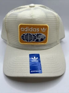 NWT Adidas Original Worldwide Full-Mesh Trucker Hat - Picture 1 of 6