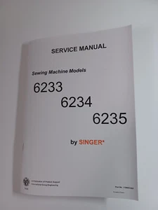 Singer 6233 Sewing Machine SERVICE Manual (ALSO 6234, 6235) - Picture 1 of 12