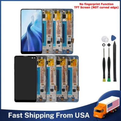 For Samsung Galaxy S10+ Plus G975U S10 G973 S8 S9 Plus LCD Display Touch Screen - Image 1 of 3