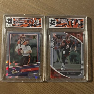2020 Joe Burrow (2) KARTE ROOKIE SET EGC 9,5 & 9,0 - Bild 1 von 2