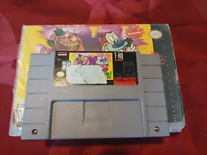 RARE Vintage Super NES The Ren & Stimpy Show Buckeroos In A Rental Case - Picture 1 of 6