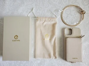CUSTYPE Case Wallet for iPhone 12 Pro Max with Sparkling Bracelet - Picture 1 of 7