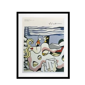 Impresión firmada por Roy Lichtenstein - Desnudo reclinado, 1977, edición limitada, arte pop - Imagen 1 de 7