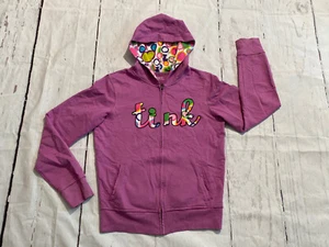 Disney World Women’s Ladies Tinkerbell Purple Zip Up Hoodie Tink Size Medium - Picture 1 of 8