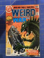 Weird War Tales 68 DC Comics 1978 2nd Frank Miller Work FN