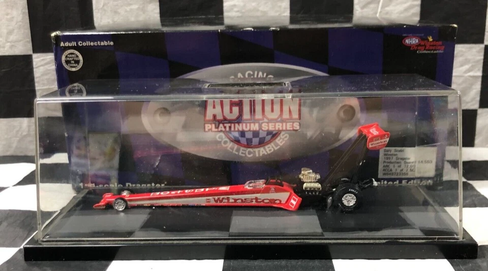 Gary Scelzi Winston 1997 Dragster 1 64 scale W649723350 Action