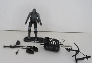 Snake Eyes V48 ROC Rise of G.I. JOE COBRA 25th Anniversary LOOSE Complete C2