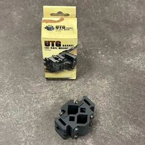 UTG MNT-BR002 Deluxe Universal Tri-Rail Barrel Mount 2-Slot - Picture 1 of 7