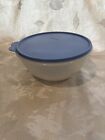 Tupperware Mixing Bowl Sheer 12 Cup 3 Liters 2518A-1  with BLUE Lid 251158-5