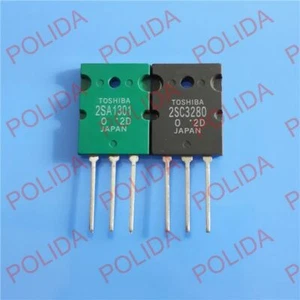 1pair OR 2PCS Transistor TO-3PL 2SA1301-O/2SC3280-O 2SA1301/2SC3280 A1301/C3280 - Picture 1 of 3