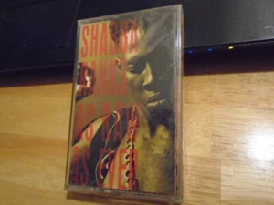 SEALED RARE promo Shabba Ranks CASSETTE TAPE As Raw As Ever reggae KRS-ONE ub40 - Picture 1 of 2