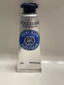 L’Occitane Shea Hand Cream For Dry Skin 0.34 Oz / 10 mL - Fast Shipping - NEW - Picture 1 of 3