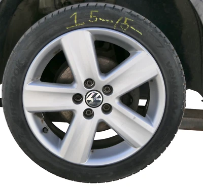 1x Jante Alliage Original VW Polo 9N 9N3 6jx16 H2 ET43 6Q0601025S -ohnereifen 1 - Photo 1/2