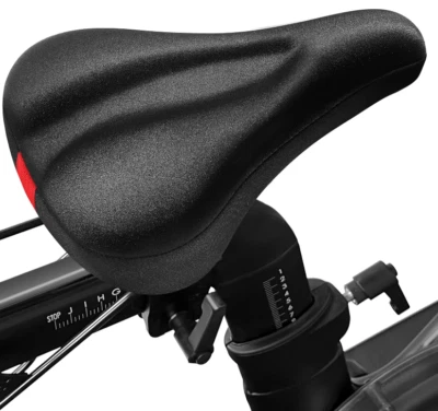 Bike Seat Cushion Compatible with Peloton Bike & Plus, Gel Bicycle Seat Cover - Image 1 of 4