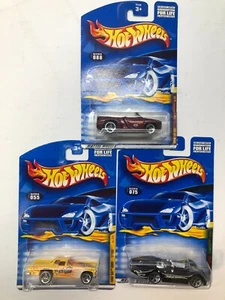 Lotto 3 auto Hot Wheels 2001 '57 T-Bird, Turbolence e Dodge Sidewinder - Foto 1 di 13