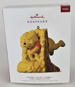 Hallmark WINNIE THE POOH Ornament "Rumbly In My Tumbly" Magic Light/Sound - Bild 1 von 21
