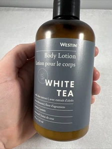 Westin White Tea Aloe Lozione Corpo Crema Idratante Pelle con Profumo Firmato, 8 Fl Oz - Foto 1 di 3