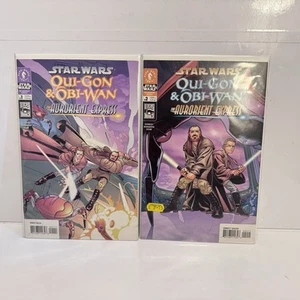 Star Wars Qui-Gon & Obi-Wan The Aurorient Express Complete Set #1-2 - Dark Horse - Imagen 1 de 3