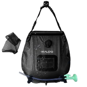 5 gallon/20L Portable Solar Shower Bag, Solar Heating Camping Shower Bag with... - Picture 1 of 9