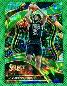 2023-24 Panini Select Cameron Thomas Green Ice Courtside #206 - Picture 1 of 2