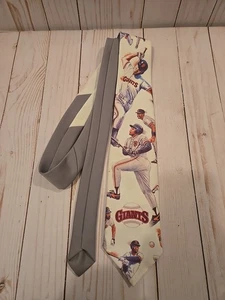 Vintage Ralph Marlin Giants Baseball Major league 1991 San Francisco Neck ￼Tie - Picture 1 of 3