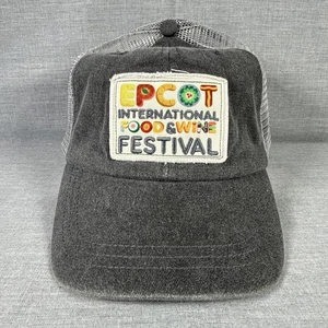 Cappello camionista grigio esclusivo Disney 2019 Epcot Food & Wine Festival porta passaporto - Foto 1 di 6