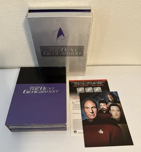 Vintage Star Trek The Next Generation TNG Season 6 DVD 7-Disc Box Set Complete - Foto 1 di 4