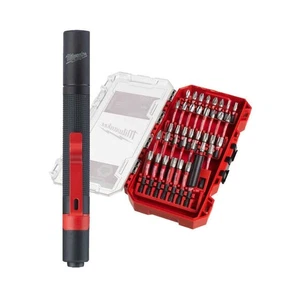 Milwaukee 4932860932 SHOCKWAVE™ Impact Duty Bit Set Inc. IPL LED Pen Light x39 P - Picture 1 of 1