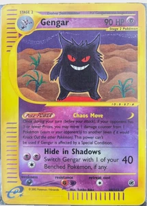 2002 Pokémon Gengar Reverse Holo #48/165 Expedition Card RARE TCG VINTAGE 48/16 - Picture 1 of 2