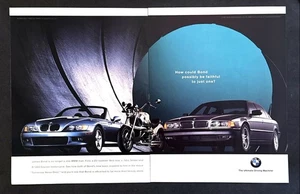 BMW Z3 Roadster 750iL Berlina R 1200 Cruiser 1998 foto 2 pagine stampa annuncio - Foto 1 di 1