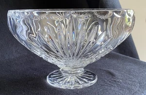 Gorham Crystal CHERRYWOOD 9" Footed Bowl - Picture 1 of 8