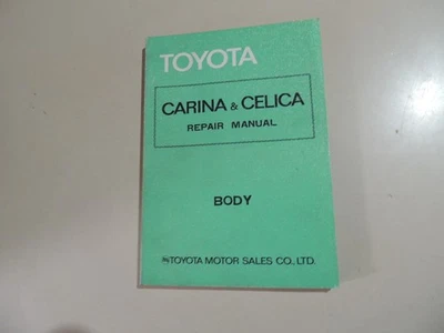 Toyota Carina Celica TA40 RA40  RA42 Repair manual body - Bild 1 von 4