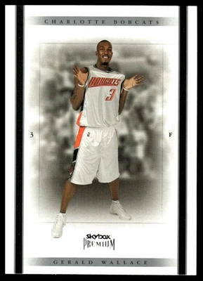 2004-05 SkyBox Premium #48 Gerald Wallace [GOATCARDS] Foto 1 de 2