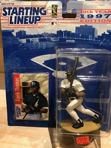 Figura y tarjeta Kenner Starting LineUp Frank Thomas MLB Chicago White Sox 1997 nueva en caja - Imagen 1 de 1