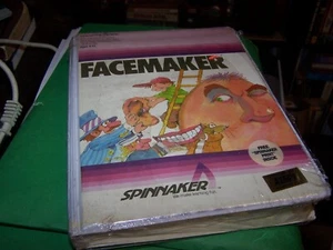 Cartucho de videojuegos Spinnaker FaceMaker para Atari 400/800/XL/XE - Imagen 1 de 2