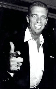 1989 Foto original de Kevin Winter Morton Downey Jr. en el hotel Beverly Hills - Imagen 1 de 2