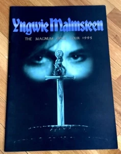 Yngwie Malmsteen Magnum Opus Japan Tour 1995 Konzert Programm Buch - USA Verkäufer. - Bild 1 von 13