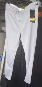 (BB - 42) WILSON LONG BASEBALL PANT GRAY YOUTH SIZE X-LARGE - Picture 1 of 3