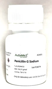 Sal de penicilina G sodio, alta pureza, solo para uso de investigación, CAS: 69-57-8 - Imagen 1 de 5