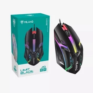 Milang Limit Blade M3 Black LED Gaming Mouse - Picture 1 of 4