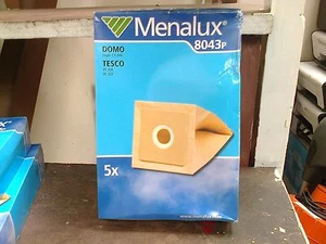 MENALUX 8043P VACUUM CLEANER BAGS -FOR DOMO/TESCO   - (R6) - Picture 1 of 1