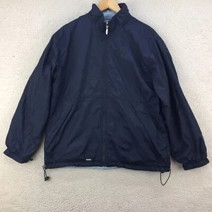 Point Zero Blue Polyester Reversible Jacket Women Size UK L - Picture 1 of 15