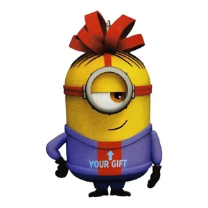 Hallmark 2023 ~ Minions The Gift Of Stuart Keepsake Ornament Magic Sound ~ New - Picture 1 of 5