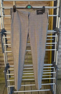 Next Women's Grey Tailored Tapered Trousers Size 12XL (extra long) - Picture 1 of 3