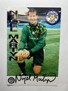 Autograph NIGEL MARTYN-Leeds United AFC-23 Caps ENGLAND-Crystal-Bristol-signed - Picture 1 of 2
