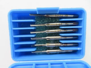 6 pcs HANSON WHITNEY DoALL 1-64 NC GH-1 Bottom 2 Flutes Hand Taps 10113 USA - Picture 1 of 2