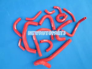 Red Silicone Heater Hose For Nissan Skyline GTR R33 R34 RB26DET kit NEW - Bild 1 von 6